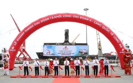Khánh thành giai đoạn 1 Cảng quốc tế Long An